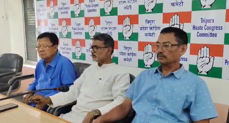 ত্রিপুরা প্রদেশ কংগ্রেস ভবনে ভিলেজ কাউন্সিল প্রস্তুতি বৈঠক অনুষ্ঠিত।