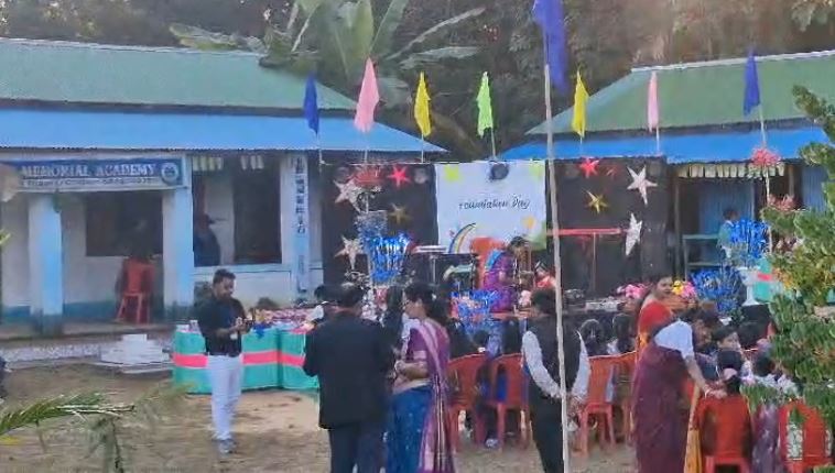 অনির্বান মেমোরিয়াল একাডেমির তৃতীয় প্রতিষ্ঠা দিবস উদযাপন।